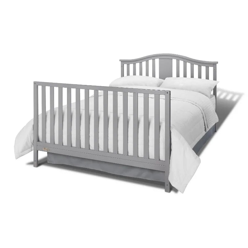 Convertible Crib Changer with Drawer (White) in USA