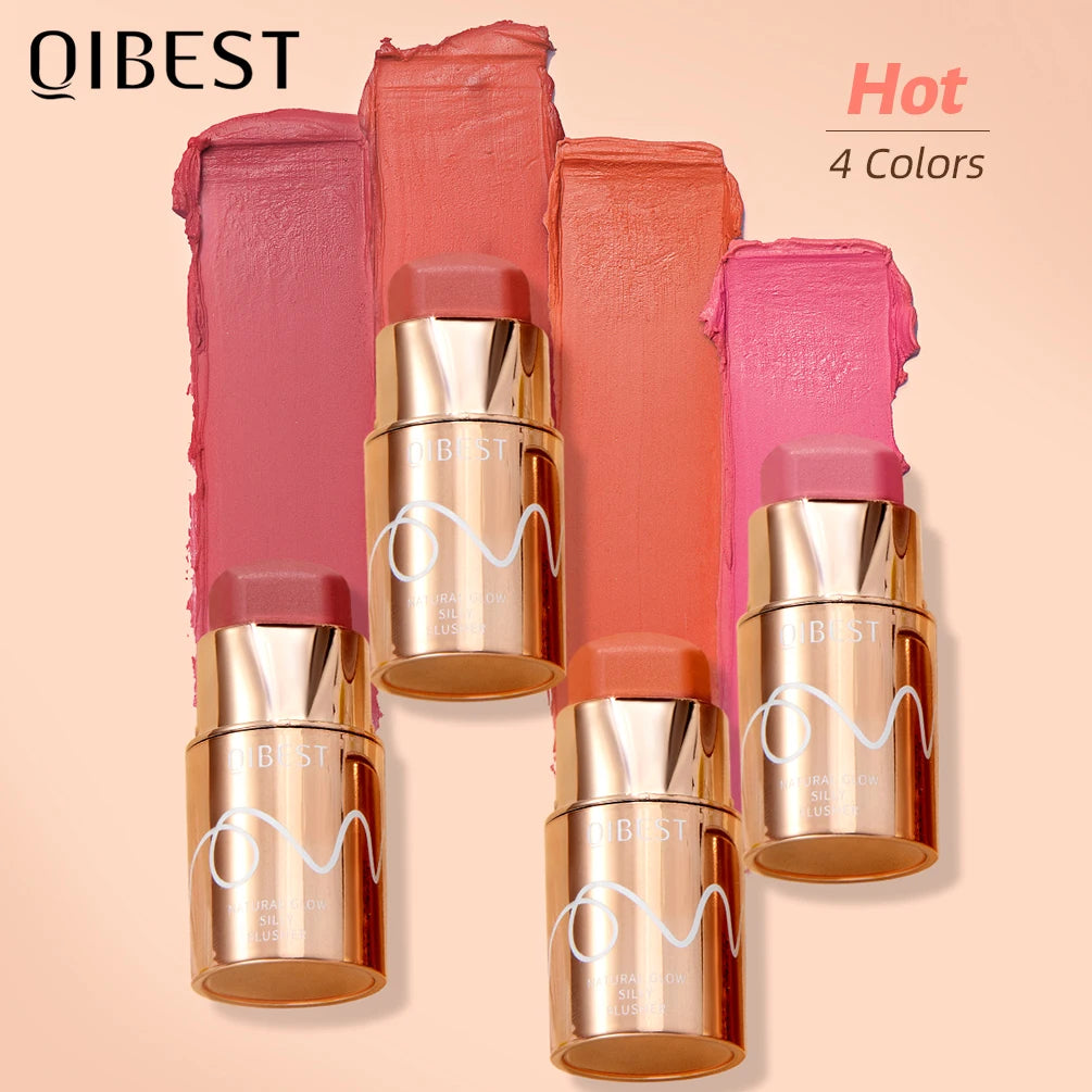 QIBEST Lipstick Blush Stick Eyes Cheek Lip Tint Buildable in USA