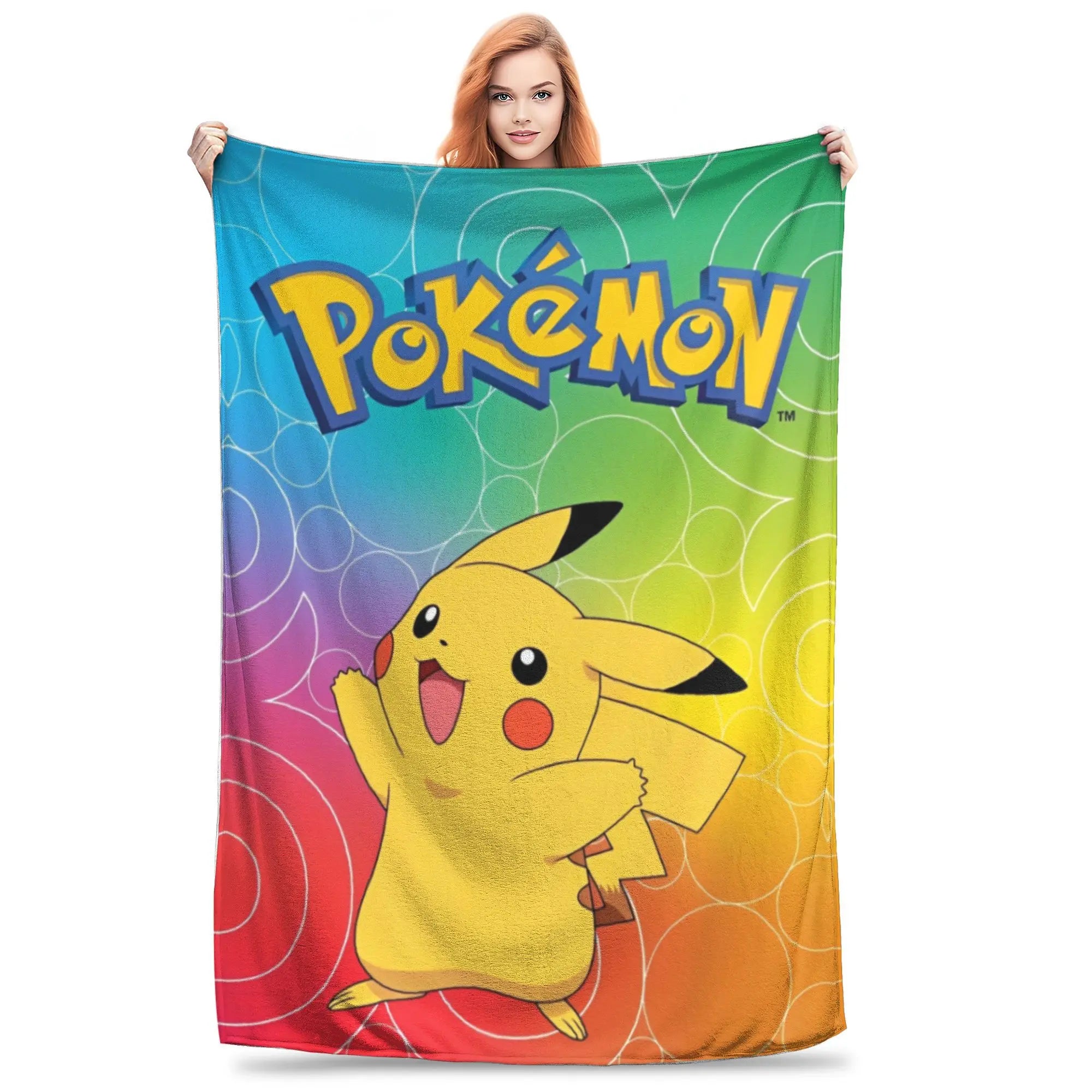 Pokemon Characters Pikachu Blanket Multiple Sizes in USA.