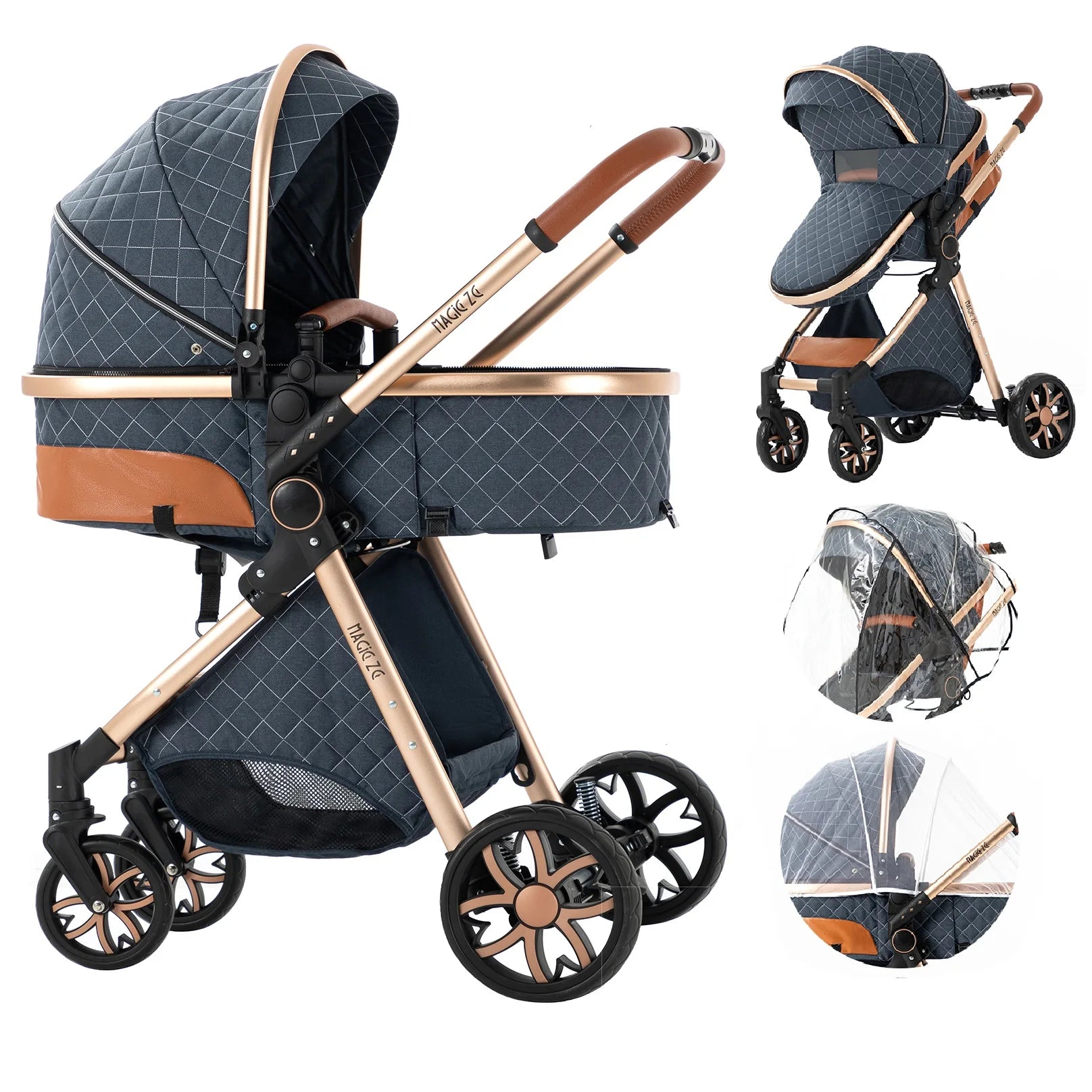 Foldable Stroller High landscape Newborn Baby in USA