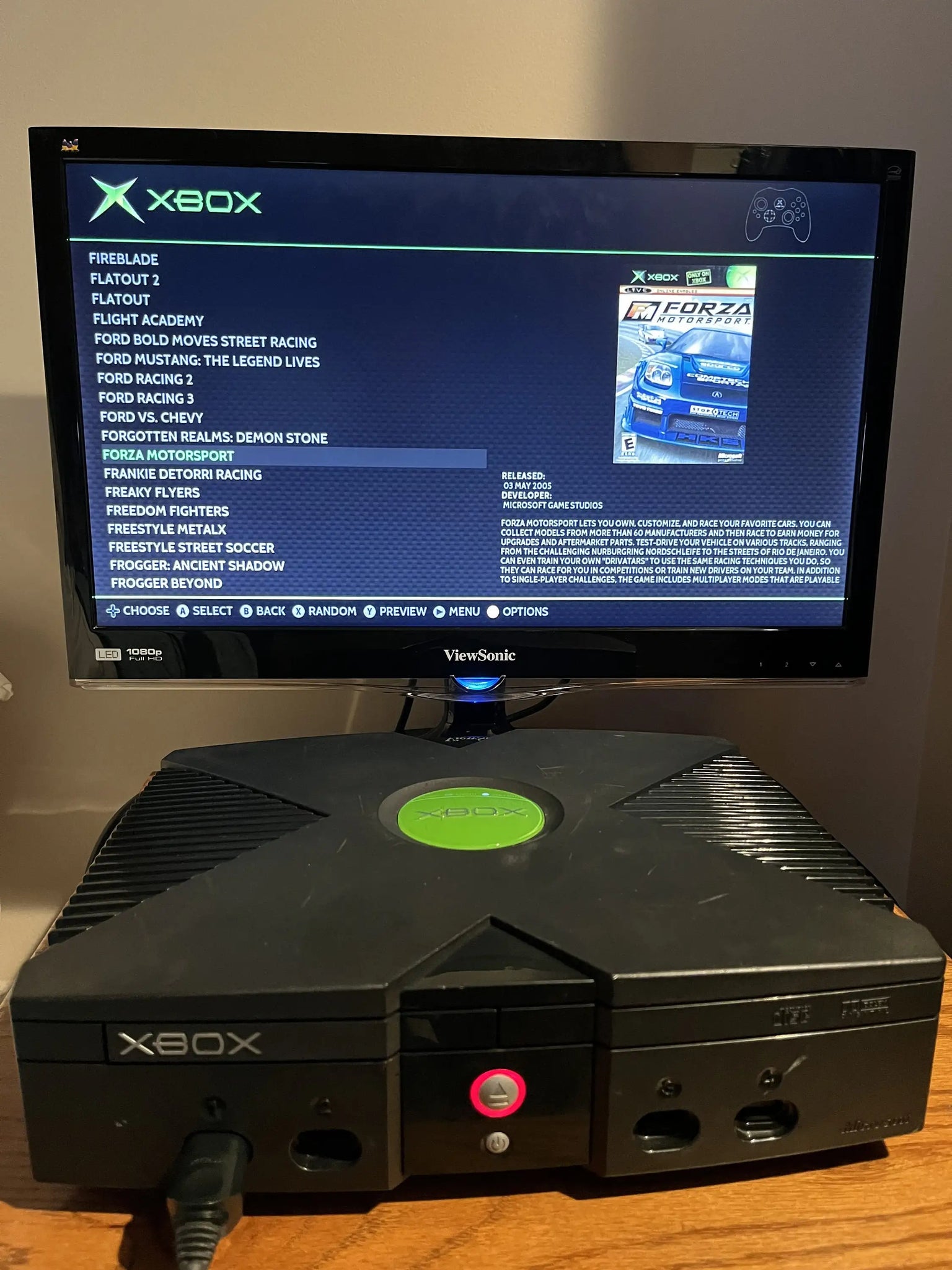 2TB Ultimate Original Xbox Modified HDD Game Console IN USA.