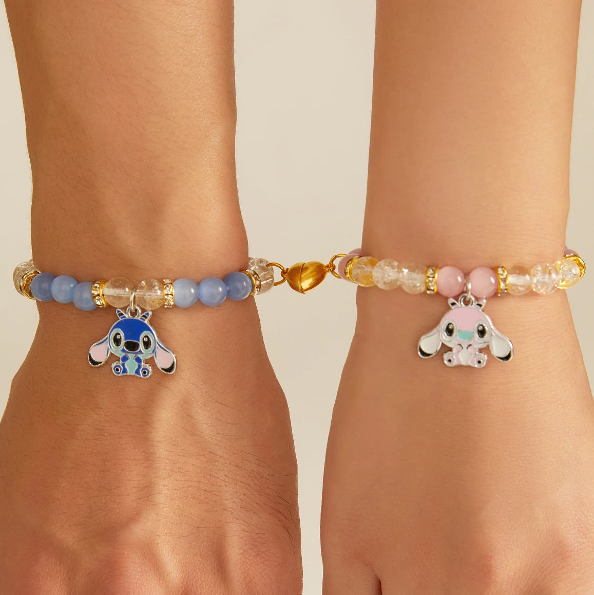 New Cute Ohana Stitch Bracelets For Men Women Lover Means in USA.