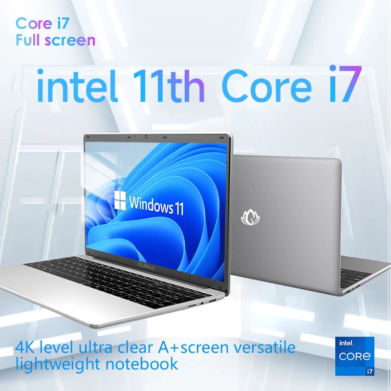 BOLUNSHUAI Laptop 15.6" Intel Processor N95 or i7 Notebook in USA.