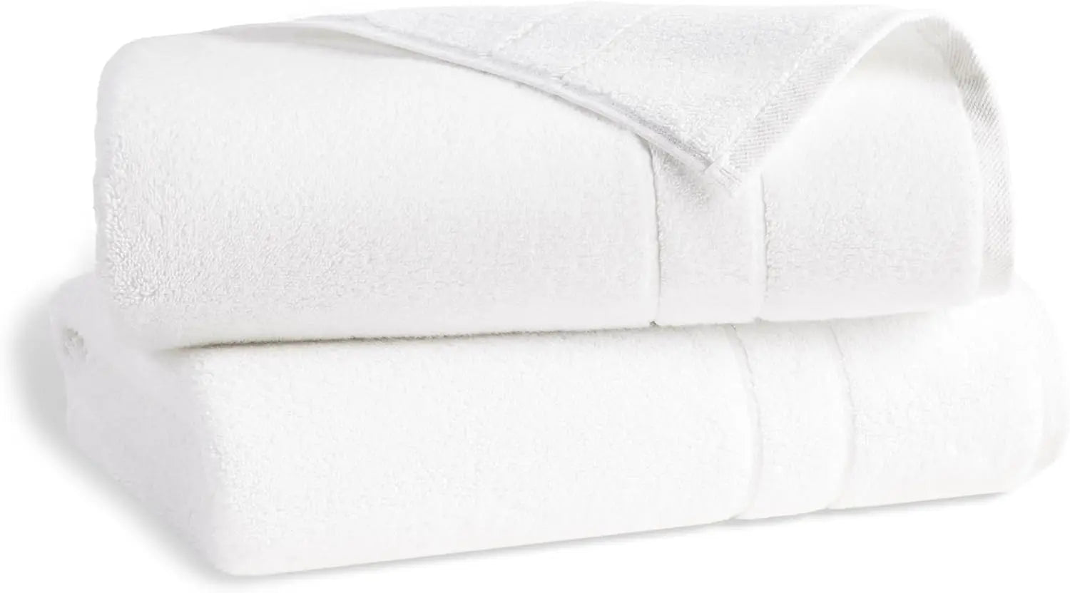 Super-Plush Turkish Cotton Bath Set - Set of 2 Bath Towels