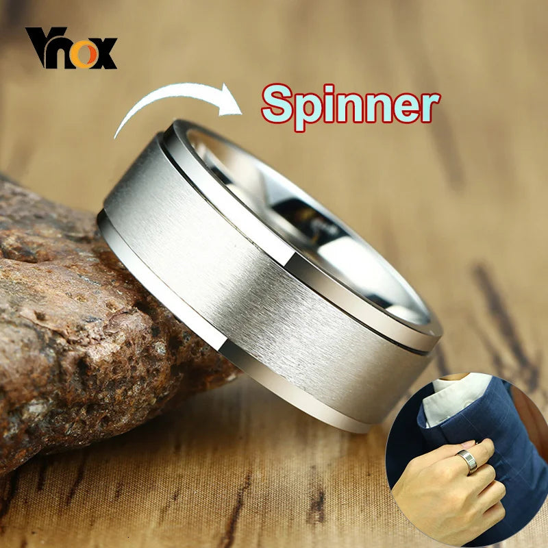 Spinner Ring Men Stress Release Accessory Classic in USA