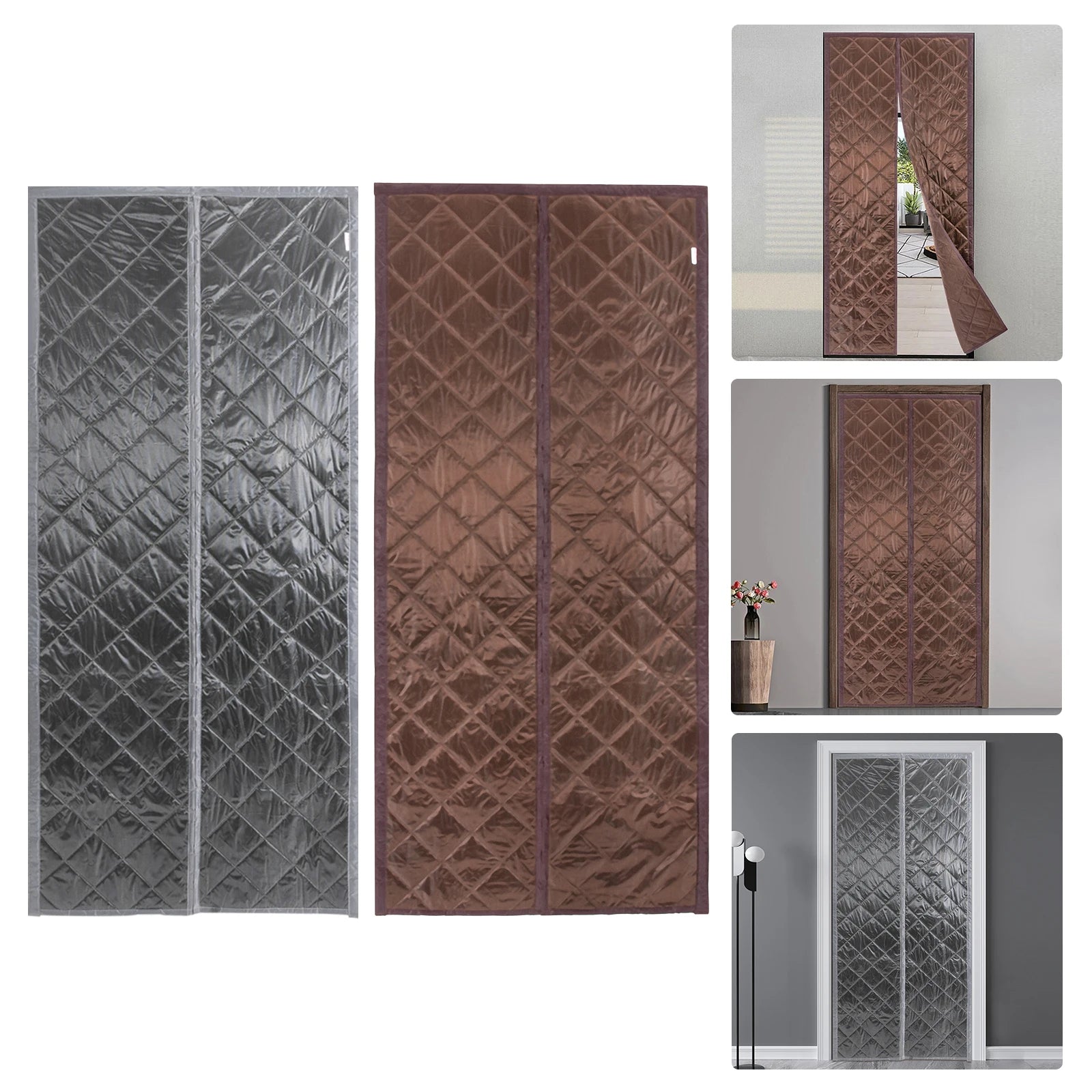 Magnetic Thermal Insulated Door Curtain Waterproof in USA