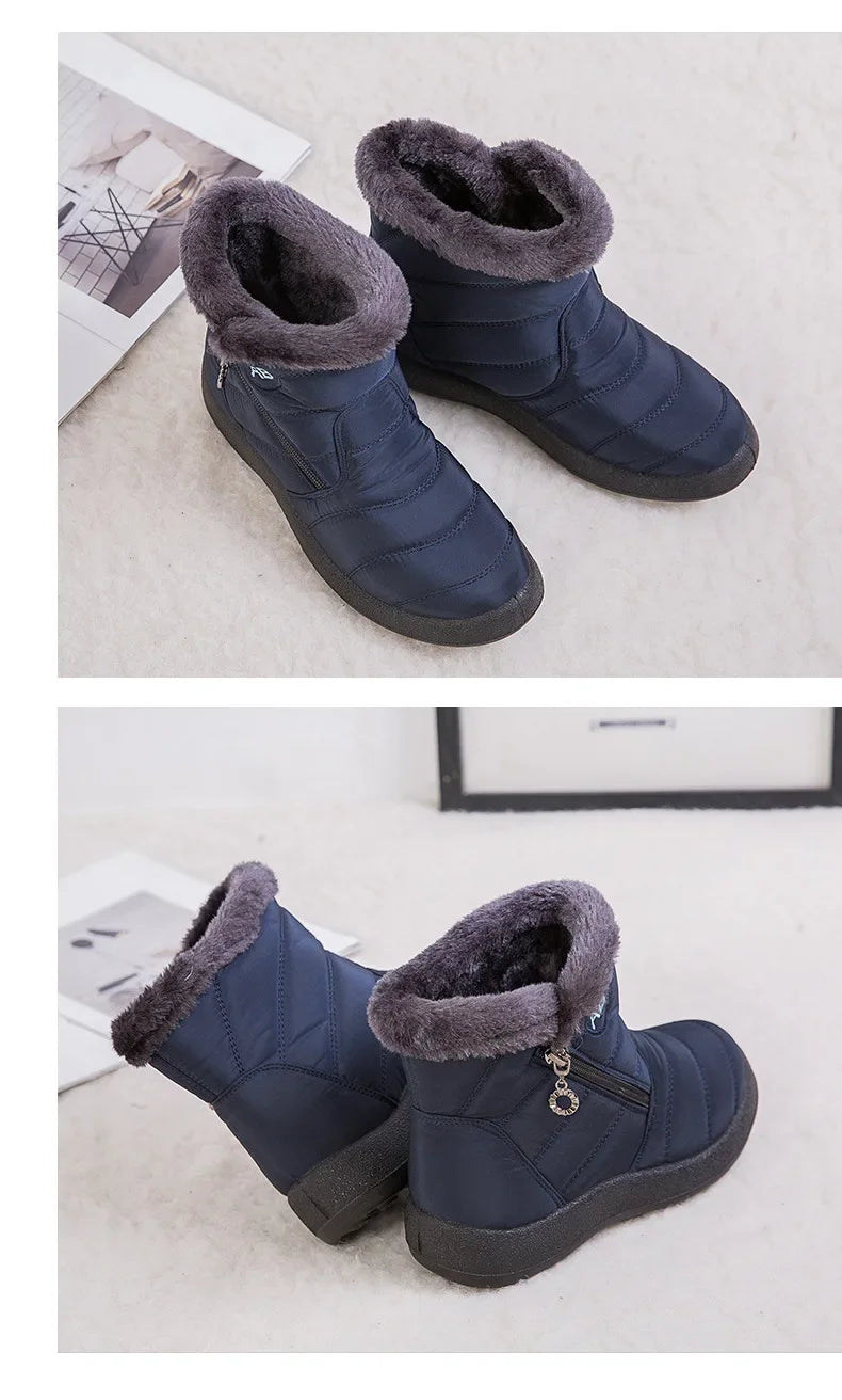 Winter Women Boots Thick Bottom Ankle Boots Women in USA