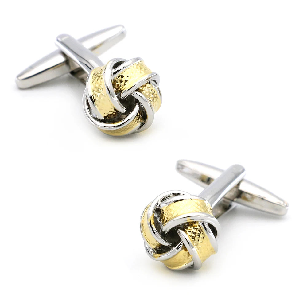 iGame Fashion Knot Cuff Links Quality Brass Material in USA