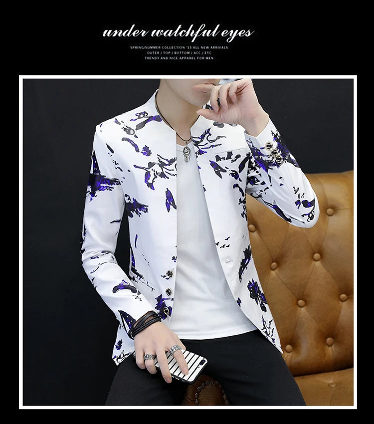 Chinese Tunic Casual Suit Thin Jacket Youth in USA