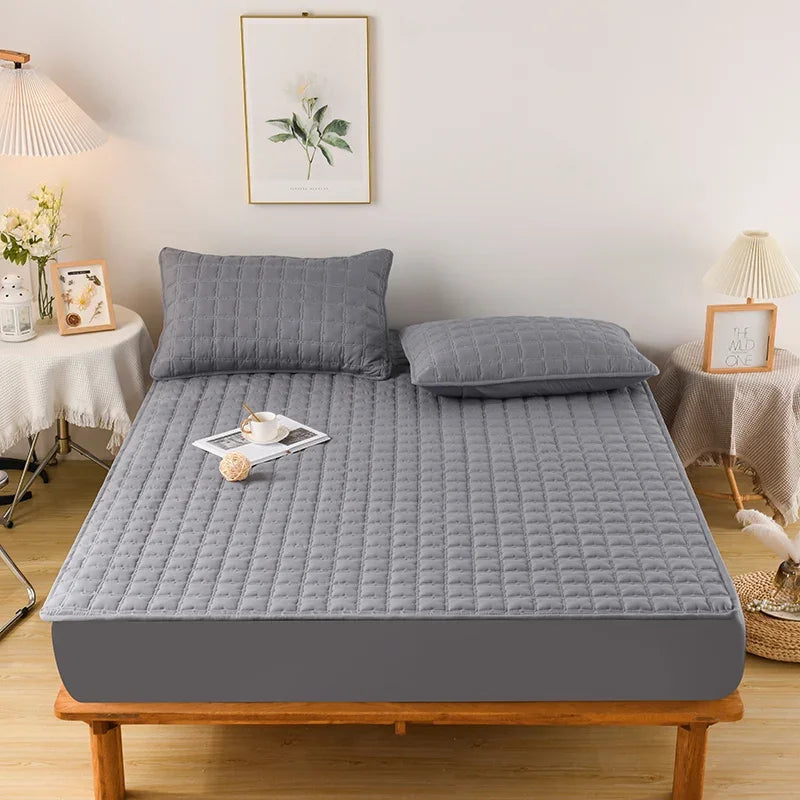 Waterproof Cotton Fitted Bed Sheet Anti-mite in USA.