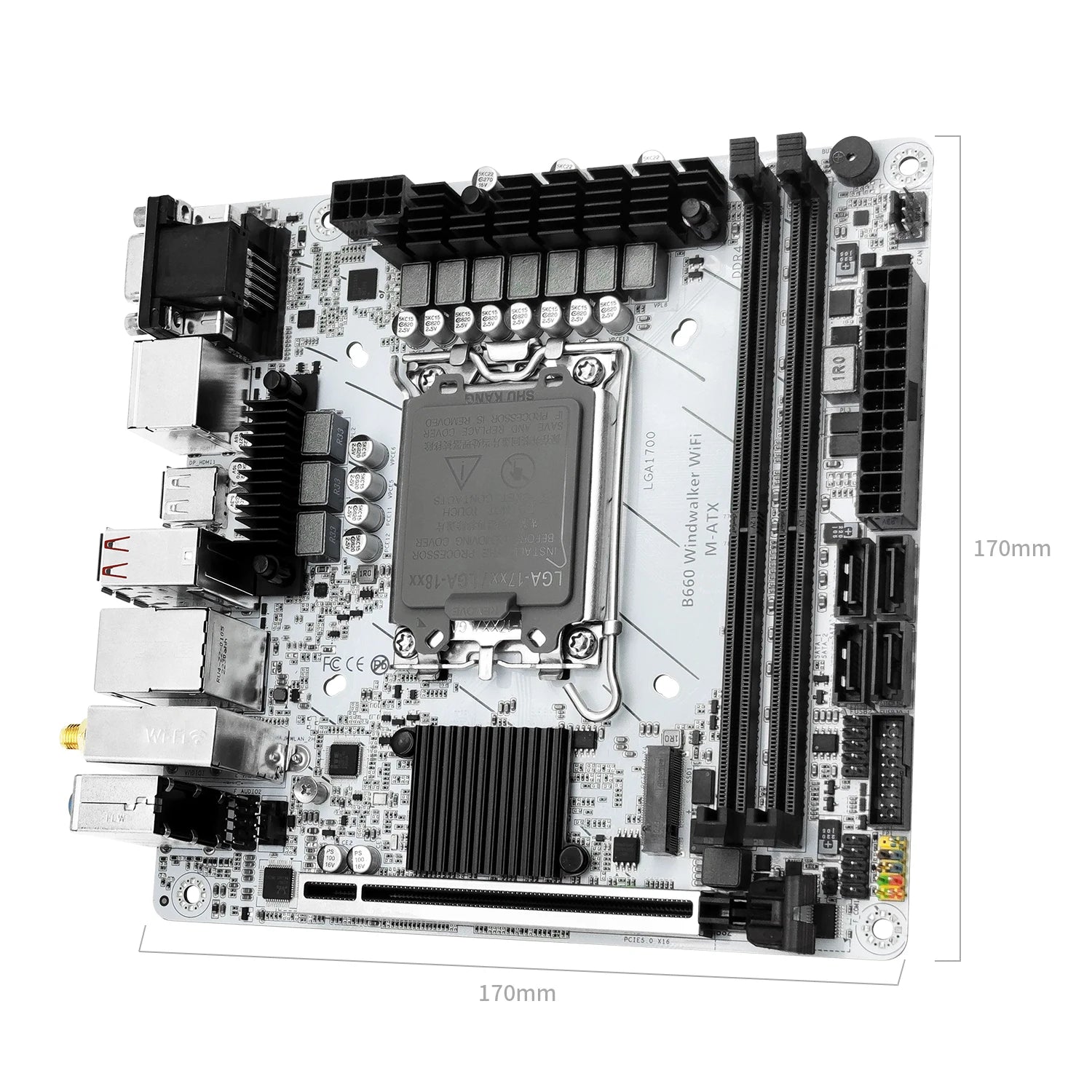 MACHINIST B660 Windwalker DDR4 Motherboard Support 12 13 Gen and Intel