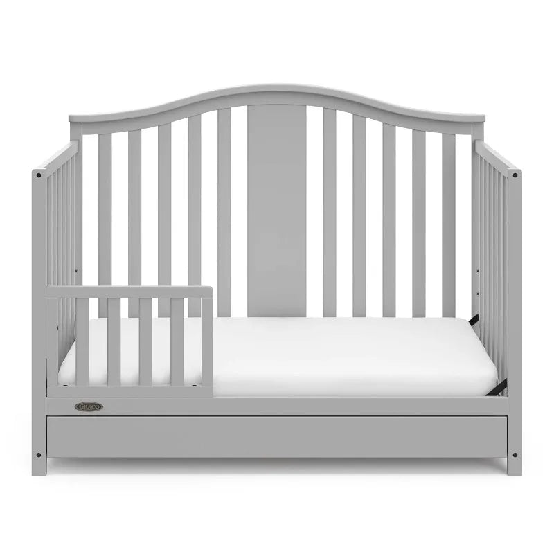 Convertible Crib Changer with Drawer (White) in USA