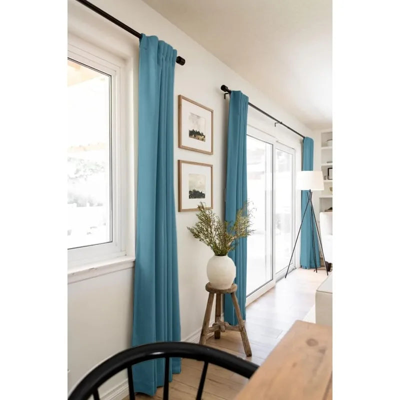 Blackout Shield Linen Blackout Curtains Bedroom in USA