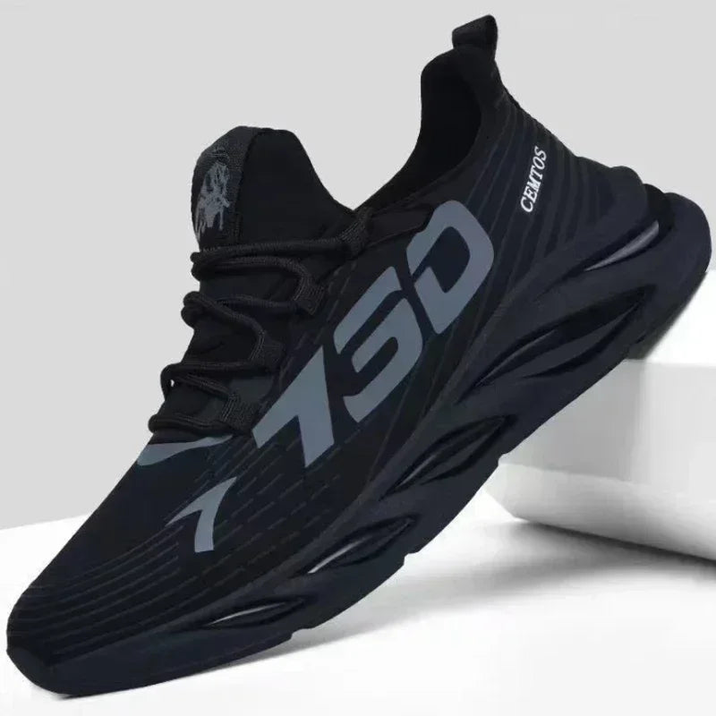 Fashionable shoes summer new men's casual mesh sports shoes male Korea