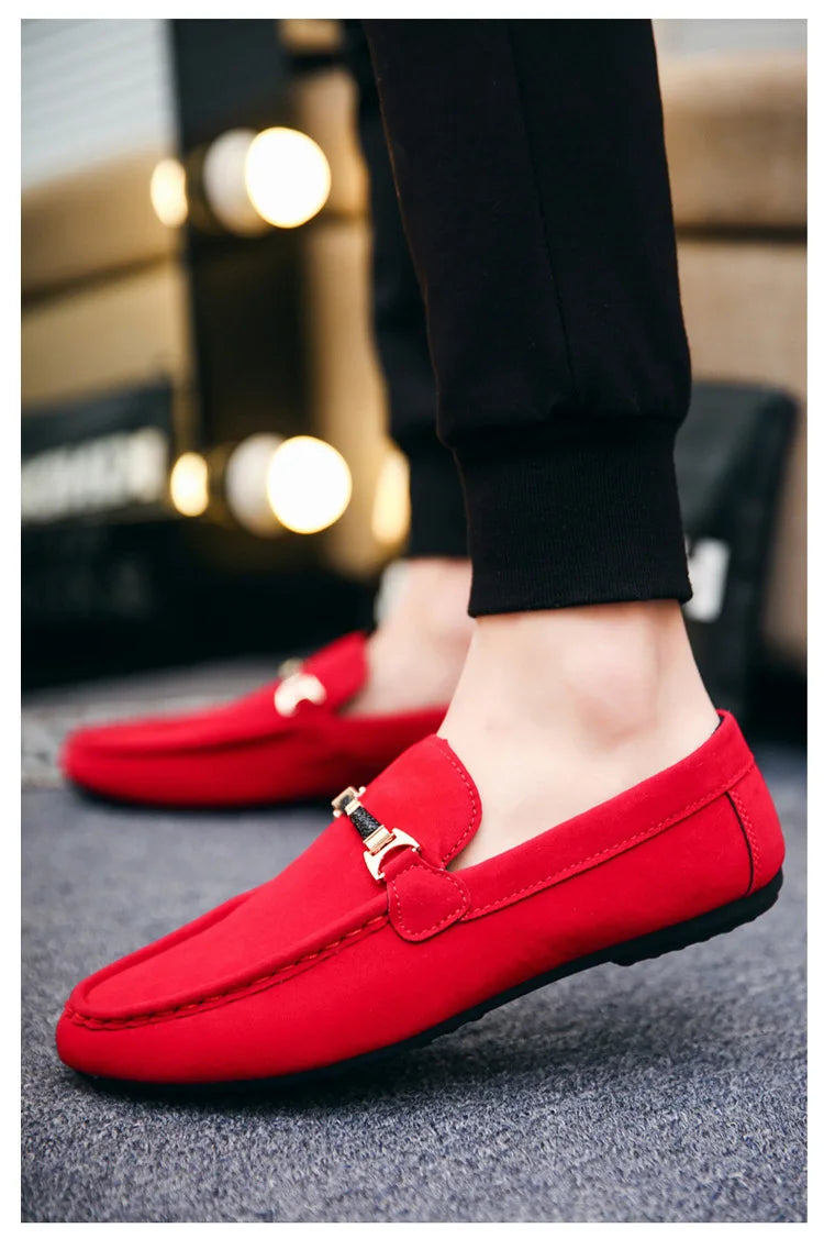 Slip-on Loafers Men Soft Driving Moccasins High Quality in USA