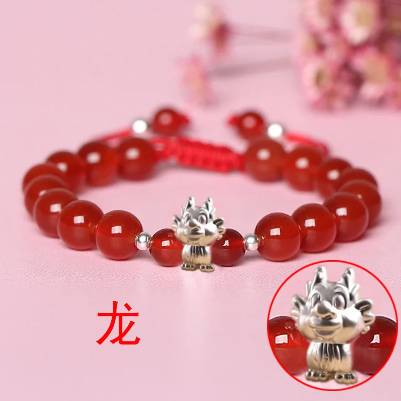 Sterling Silver Red Rope for Women and Men Korean Version in USA.