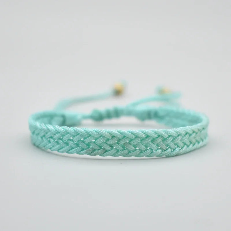 Handmade Braid String Bracelets Colorful Yoga in USA