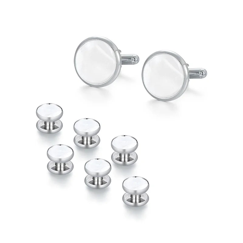 Wedding Cufflinks Tuxedo Studs Set Men Accessories Cufflinks in USA