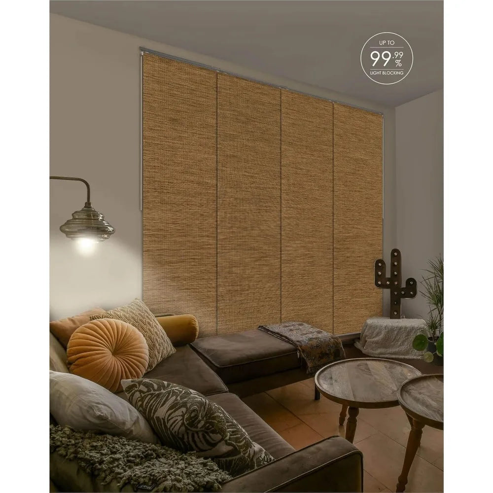 GoDear Design Blackout Adjustable Vertical Blinds Extendable