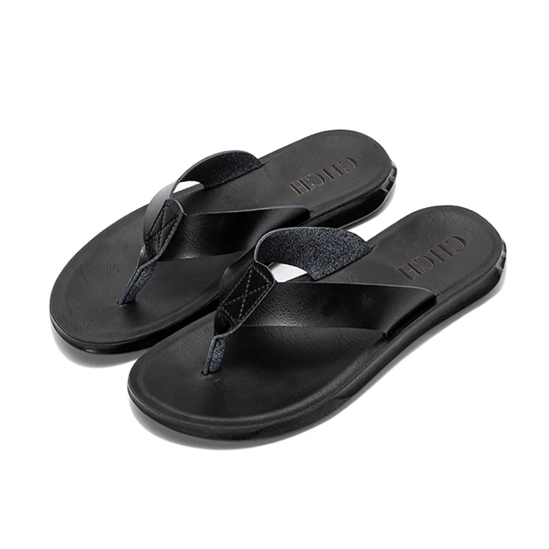 Men's slippers outdoor beach flip-flopscasual slippers in USA