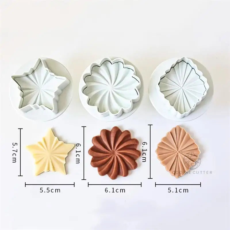 Chocolate Sandwich Cookies Flowers Cookie Cutter Biscuit in USA