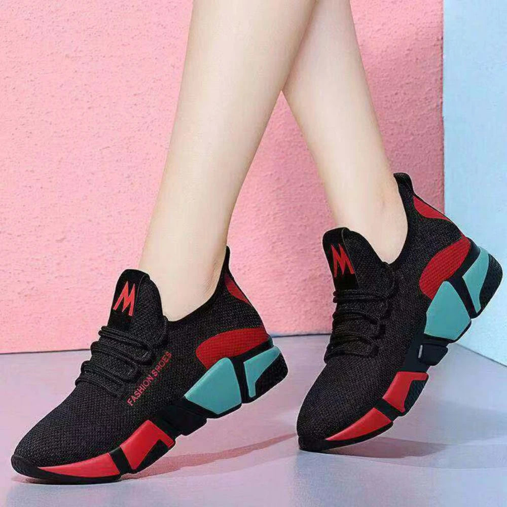 Fashionable Flying Woven Women's Running Shoes in USA