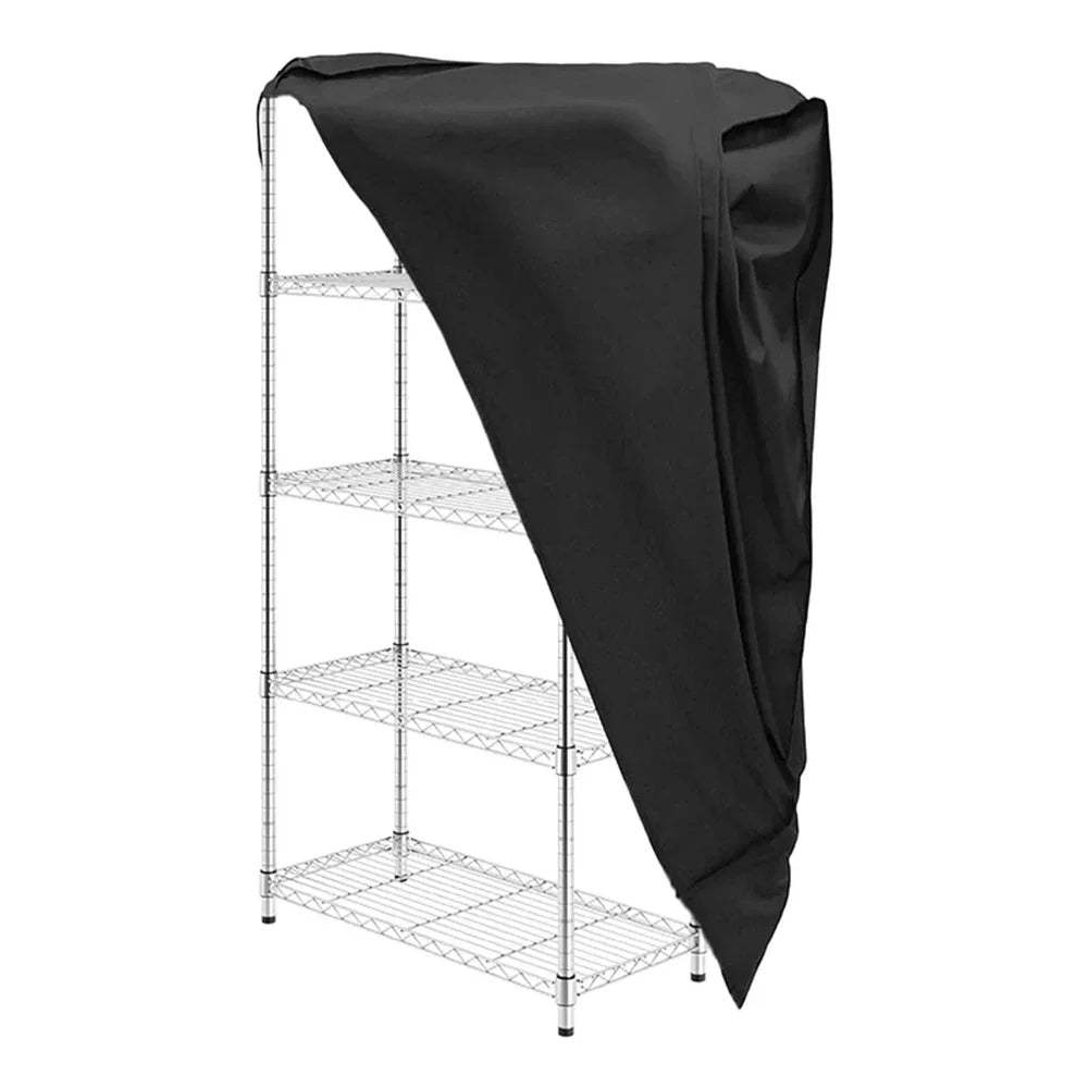 Waterproof Rack Storage Shelving Unit Dust Cover Protector See Through