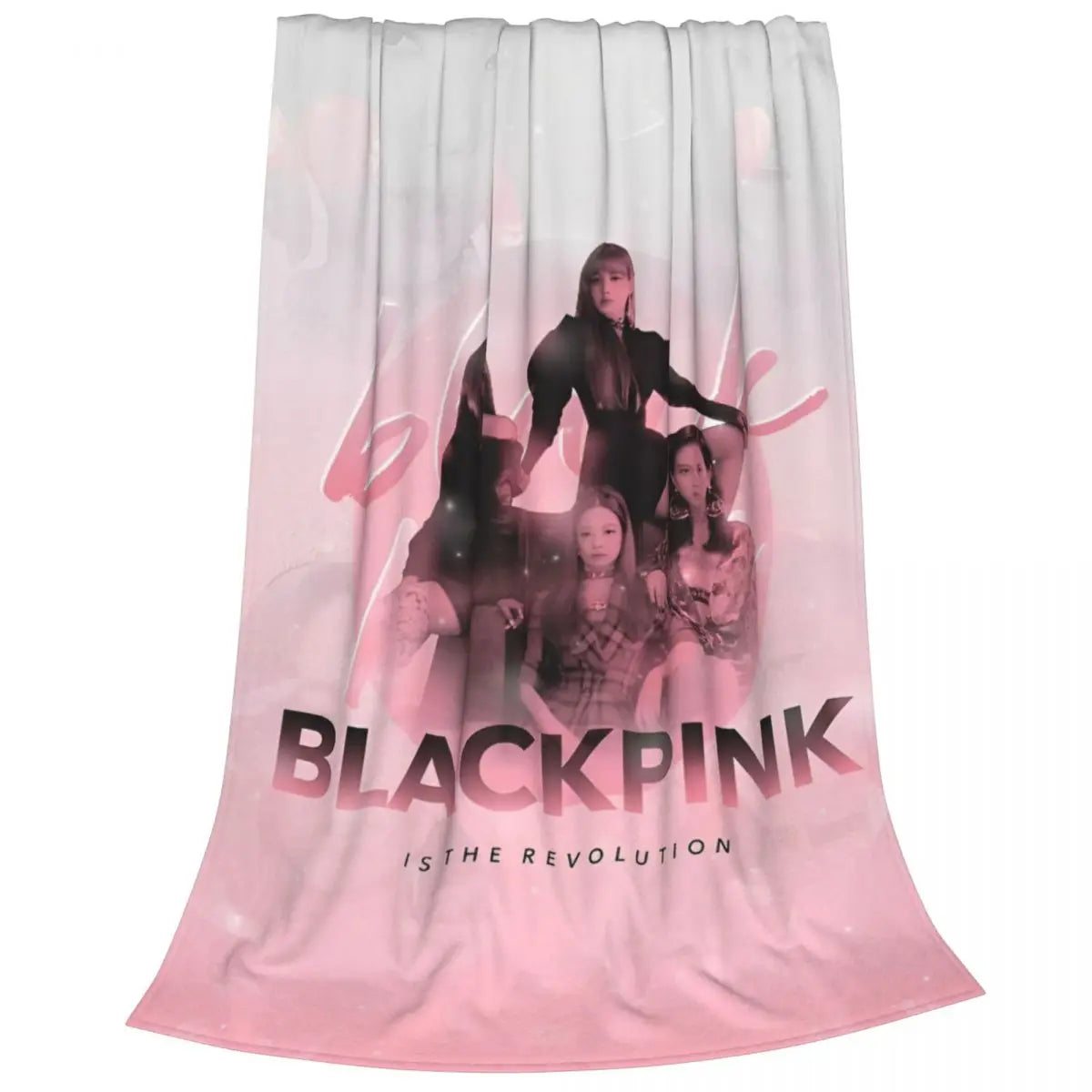 Music Idol Black-Pinks Girl Blankets Flannel All Season in USA