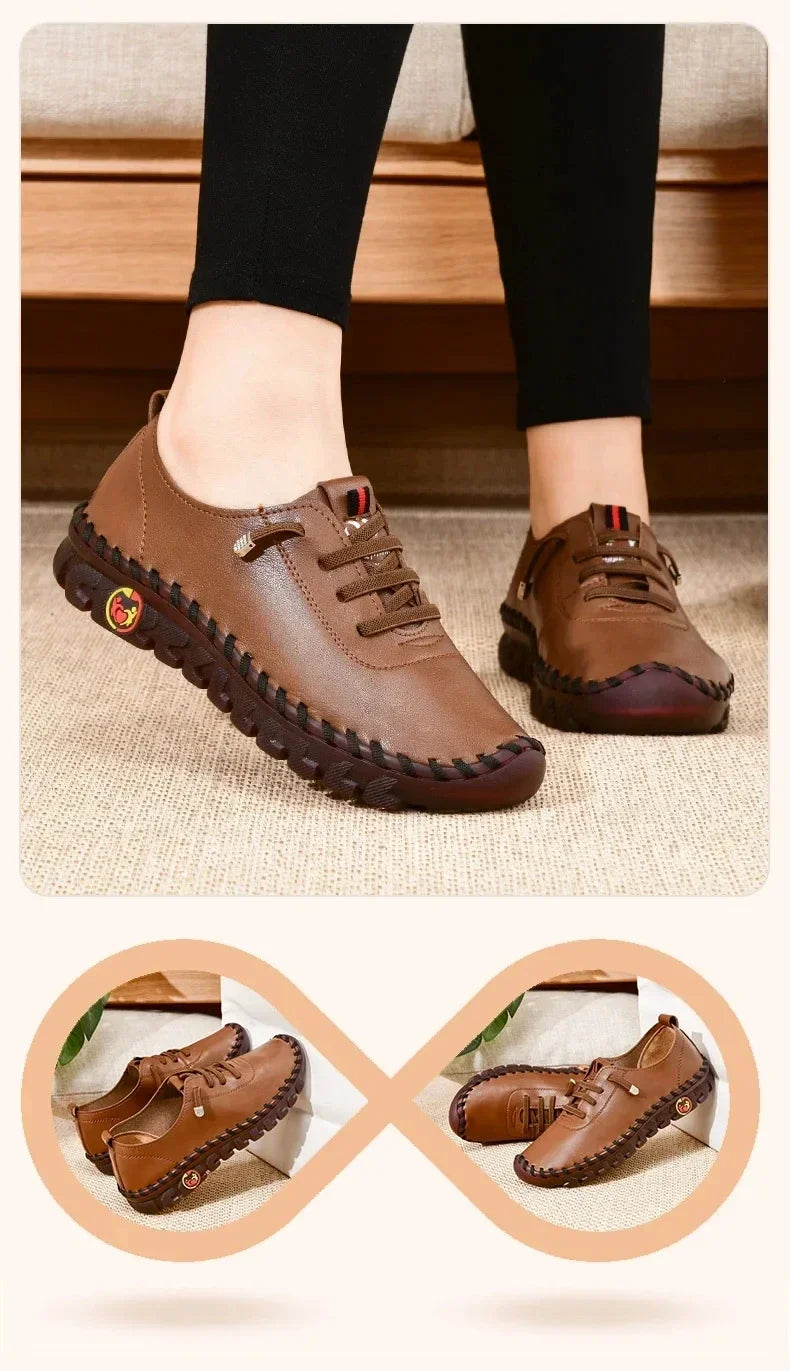 Sneakers Women Shoes Leather Loafers Shoes Women in USA