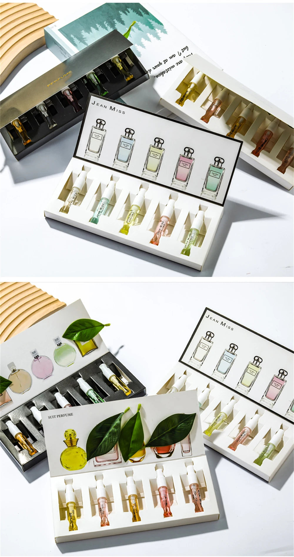 Mini Perfume Women Gift Box Set Plant Floral Scent Perfumes in USA