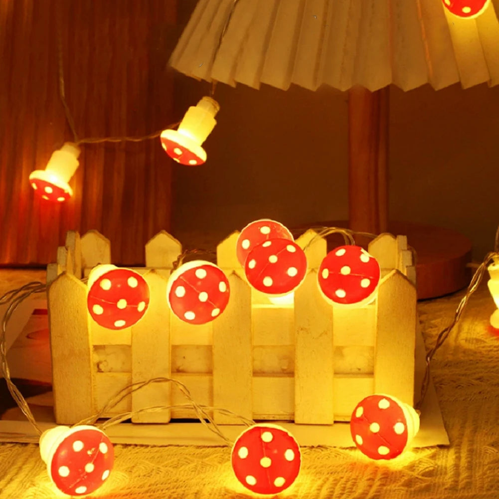 Leds Mushroom LED Fairy Lights USB/Battery String Light in USA