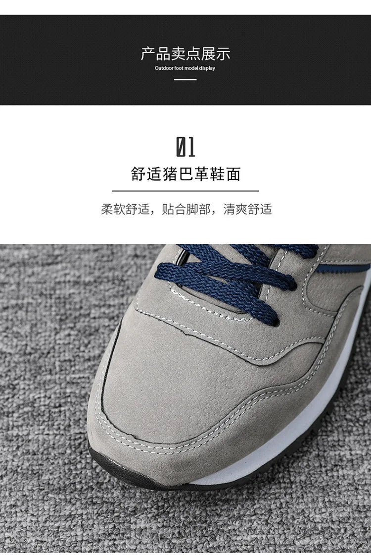 Men Chunky Sneakers Suede Men's Casual Shoes in USA