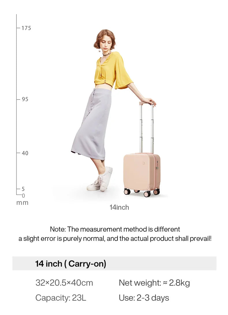 Travel Luggage Rolling Wheel Hardside Women Suitcase Men in USA