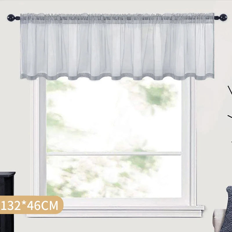 Short Curtains Living Room Bedroom Curtains in USA