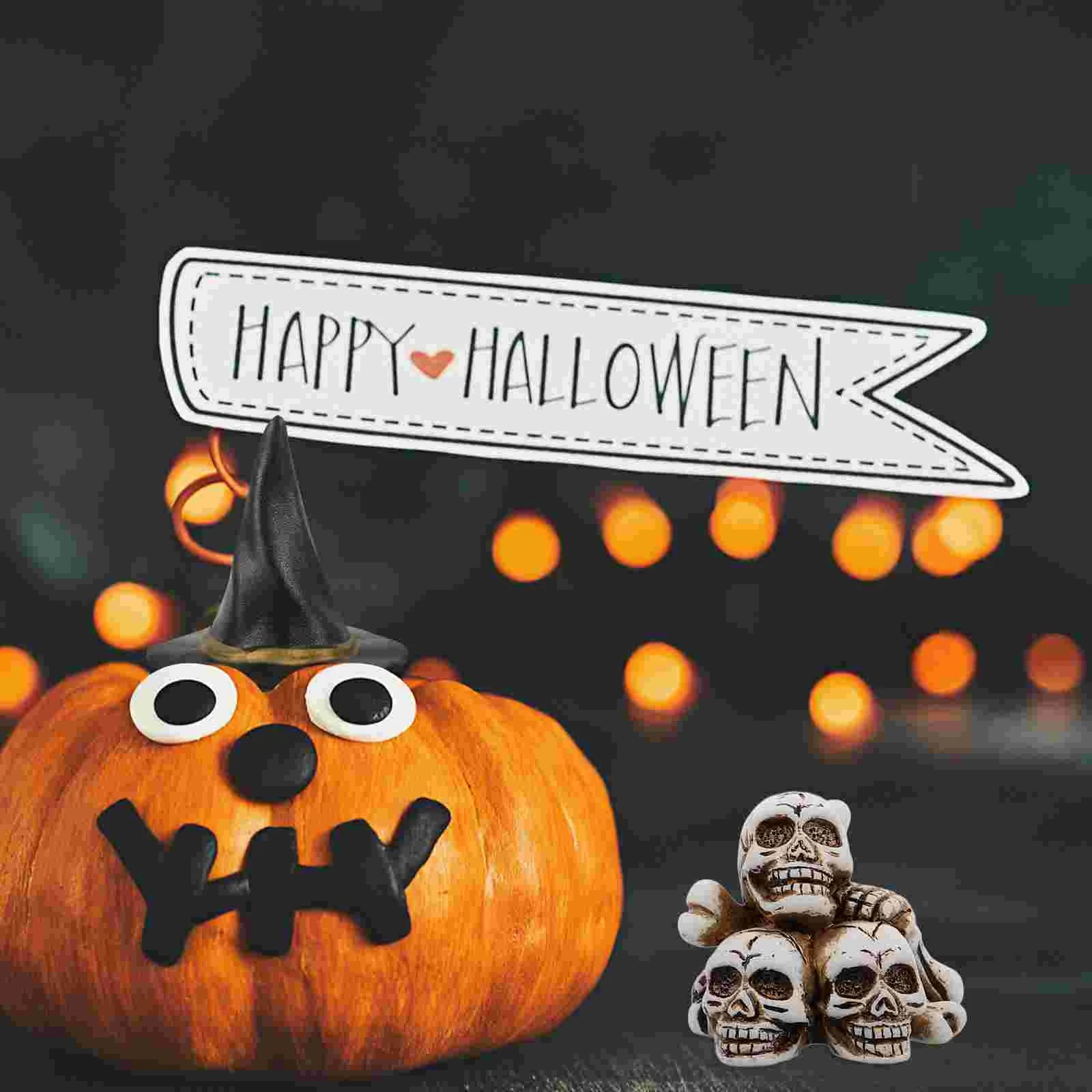 Desktop Halloween Baubles Mini Tombstones Figurine in USA