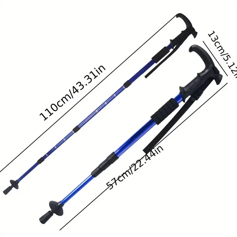 Trekking Pole Ultralight Walking Sticks Adjustable Hiking Canes in USA