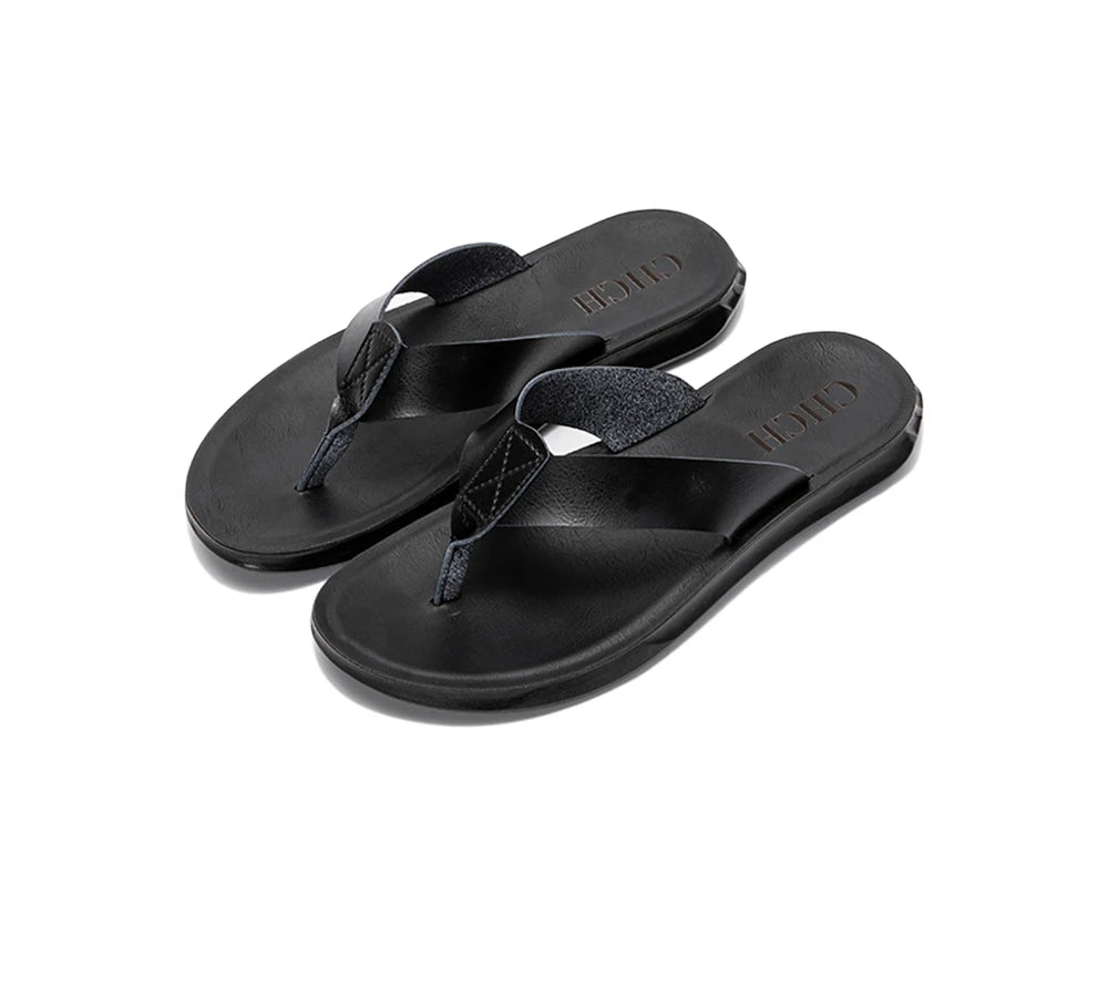 Men's slippers outdoor beach flip-flopscasual slippers in USA