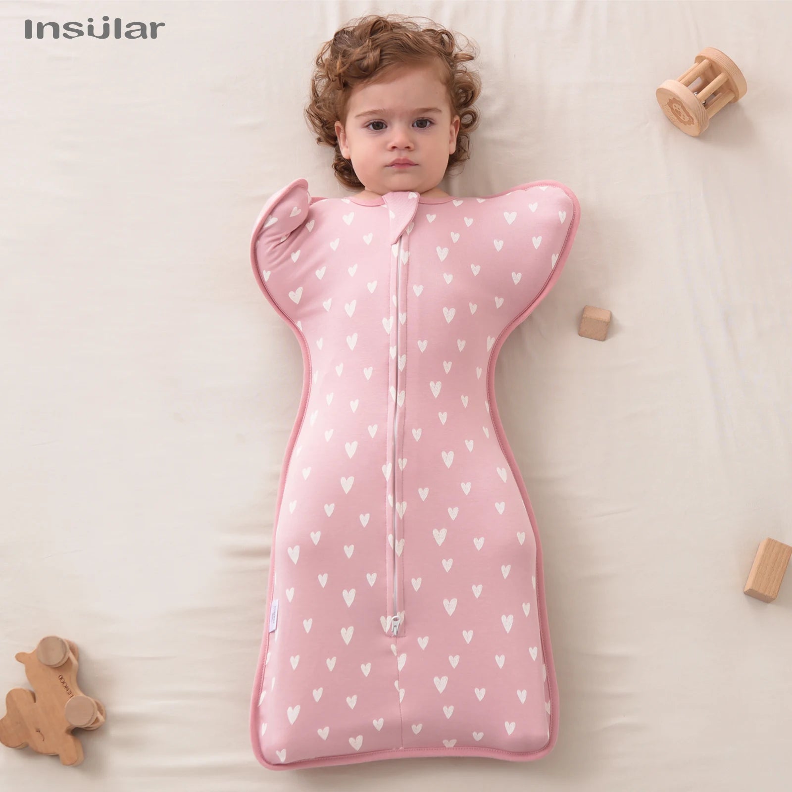 INSULAR Baby Sleeping Bag Newborn Baby Swaddle Sleeveless in USA