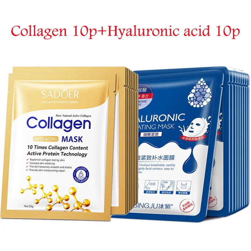 Hyaluronic Acid Collagen Face Mask skincare in USA