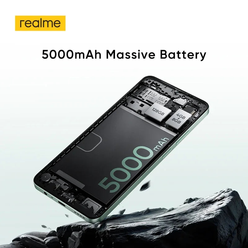 realme Note 60x Smartphone Russian Version 5000mAh Battery in USA.