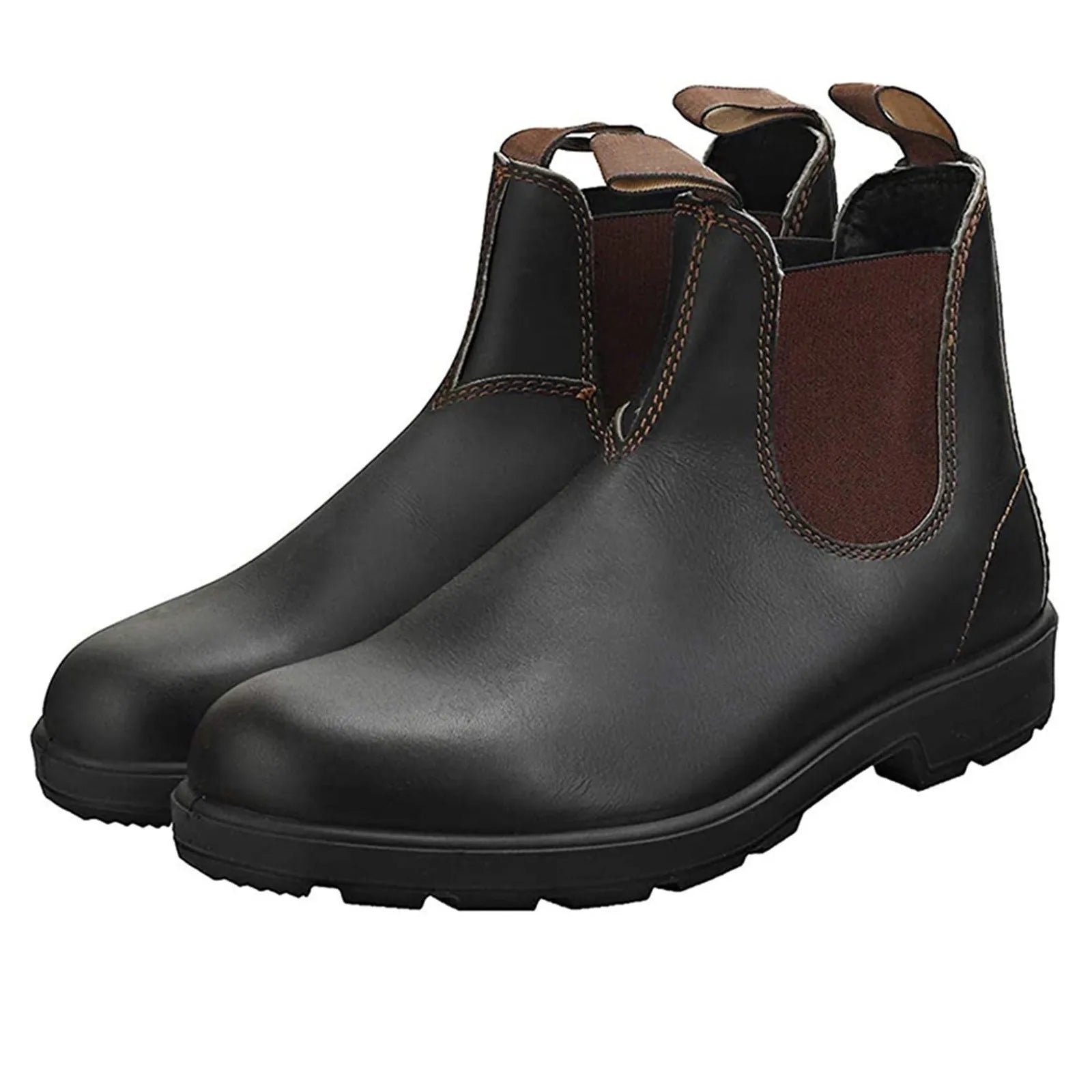 Mens Leather Boots Casual Slip On Formal Oxfords in USA