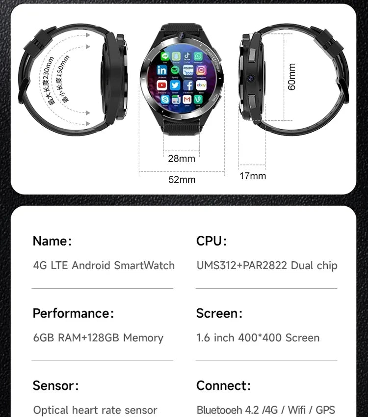 Newest Z40 Smartwatch 1.6 inch touch screen smart watches in USA.