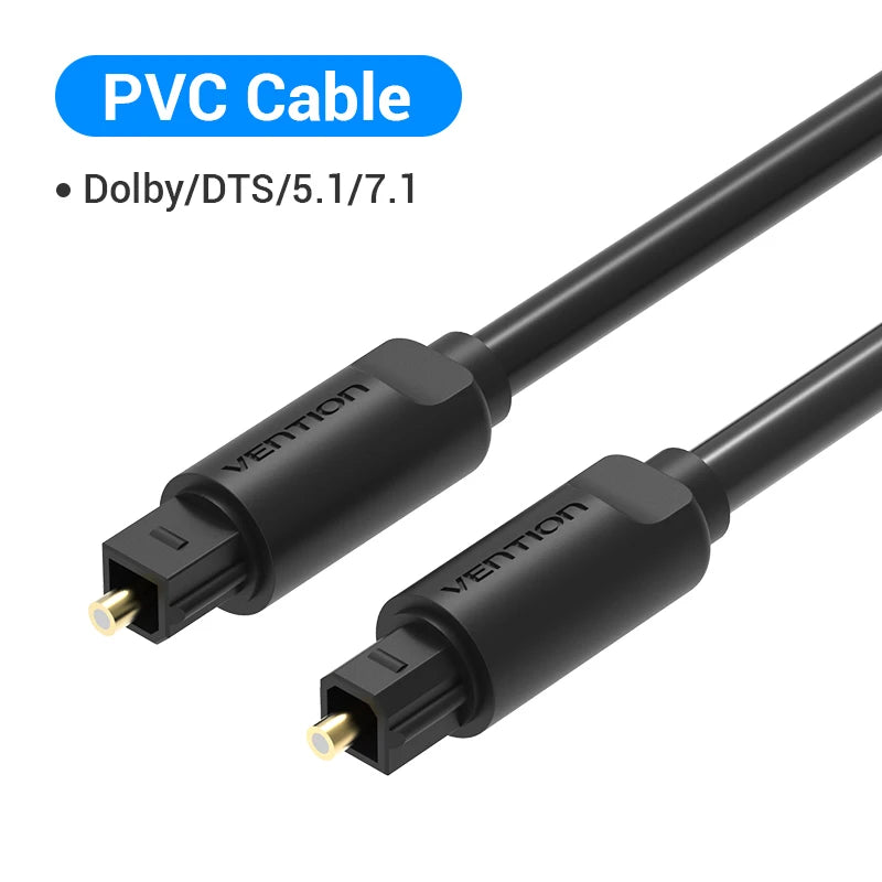 Vention Digital Optical Audio Cable Toslink Coaxial Cable in USA.