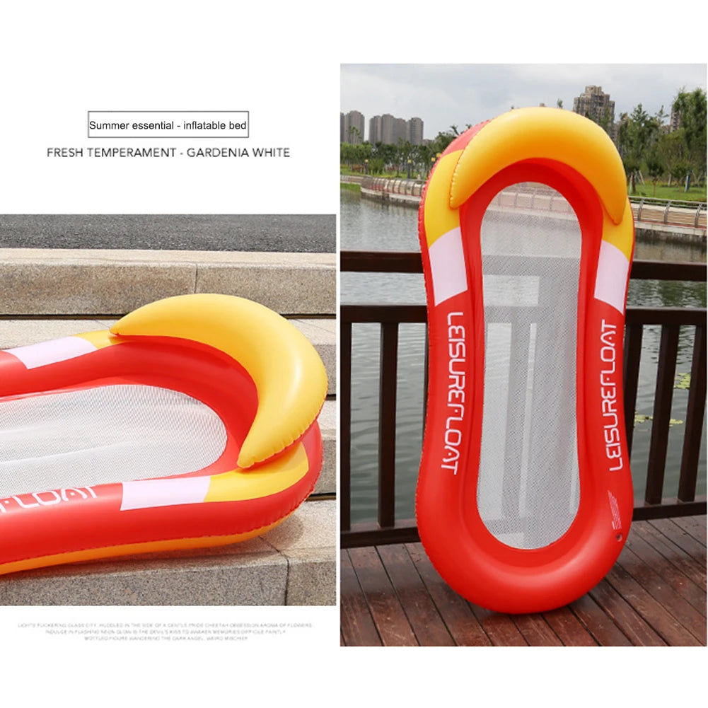 Summer Foldable Floating Row Outdoor Sunbath Lounger Water in USA