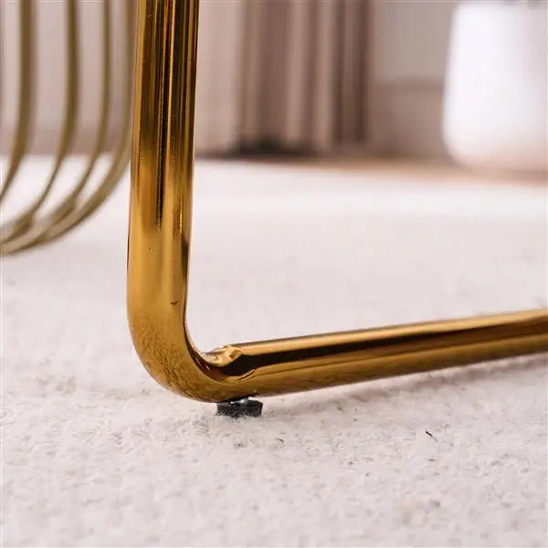 Upholstered Hanging Armchair Arm PocketsMetal frame IN USA.