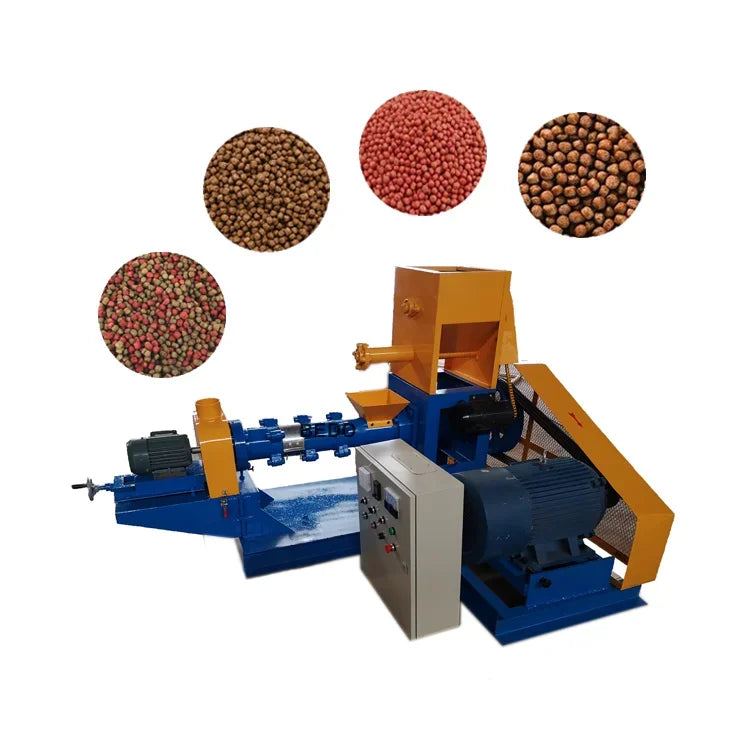 Factory Price Automatic Fish Feed Food Machine Easy Operation in USA.