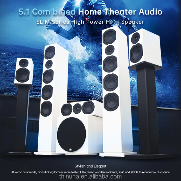 SLIM 10 Hot Selling 5.1 Channel Home Theater System in USA.