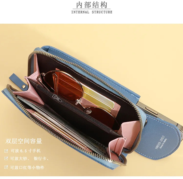 Long Women's Wallet Female Purses Tassel Coin Purse in USA