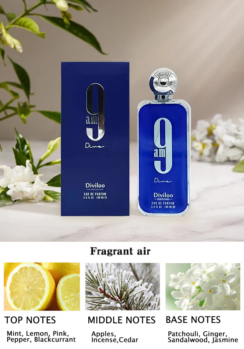 Original Men's Perfume Afnan Light Fragrance Long Lasting in USA