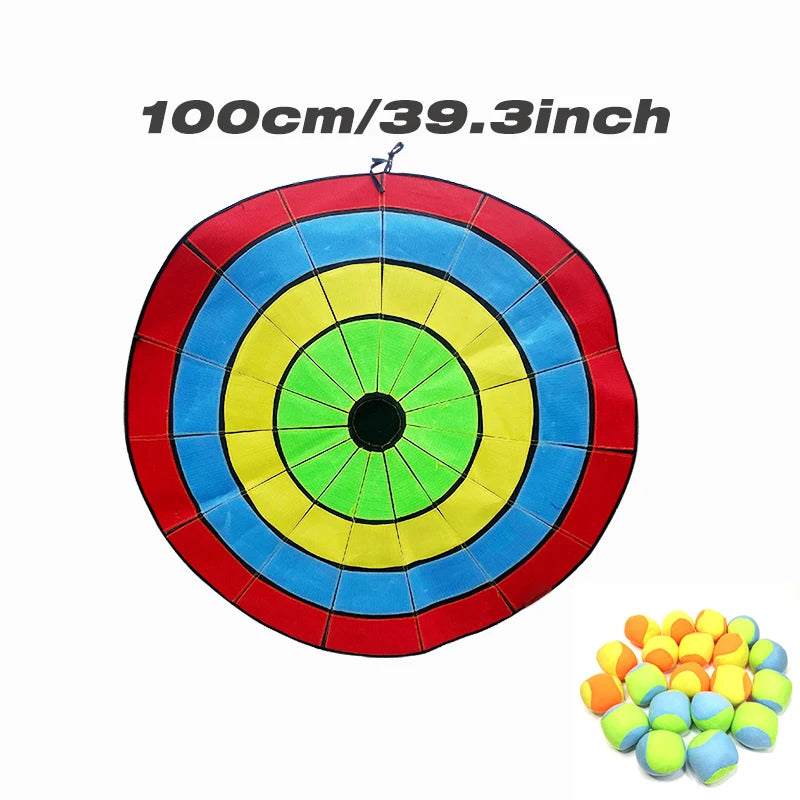 Dartboard Game Set Round Cloth Dart Board Outdoor in USA